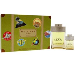 Bvlgari Man Wood Neroli Eau De Parfum Gift Set For Men