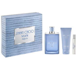 Jimmy Choo Man Aqua Eau De Toilette Gift Set For Men